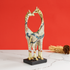 Serene Giraffe Grace Home Decoration Showpiece
